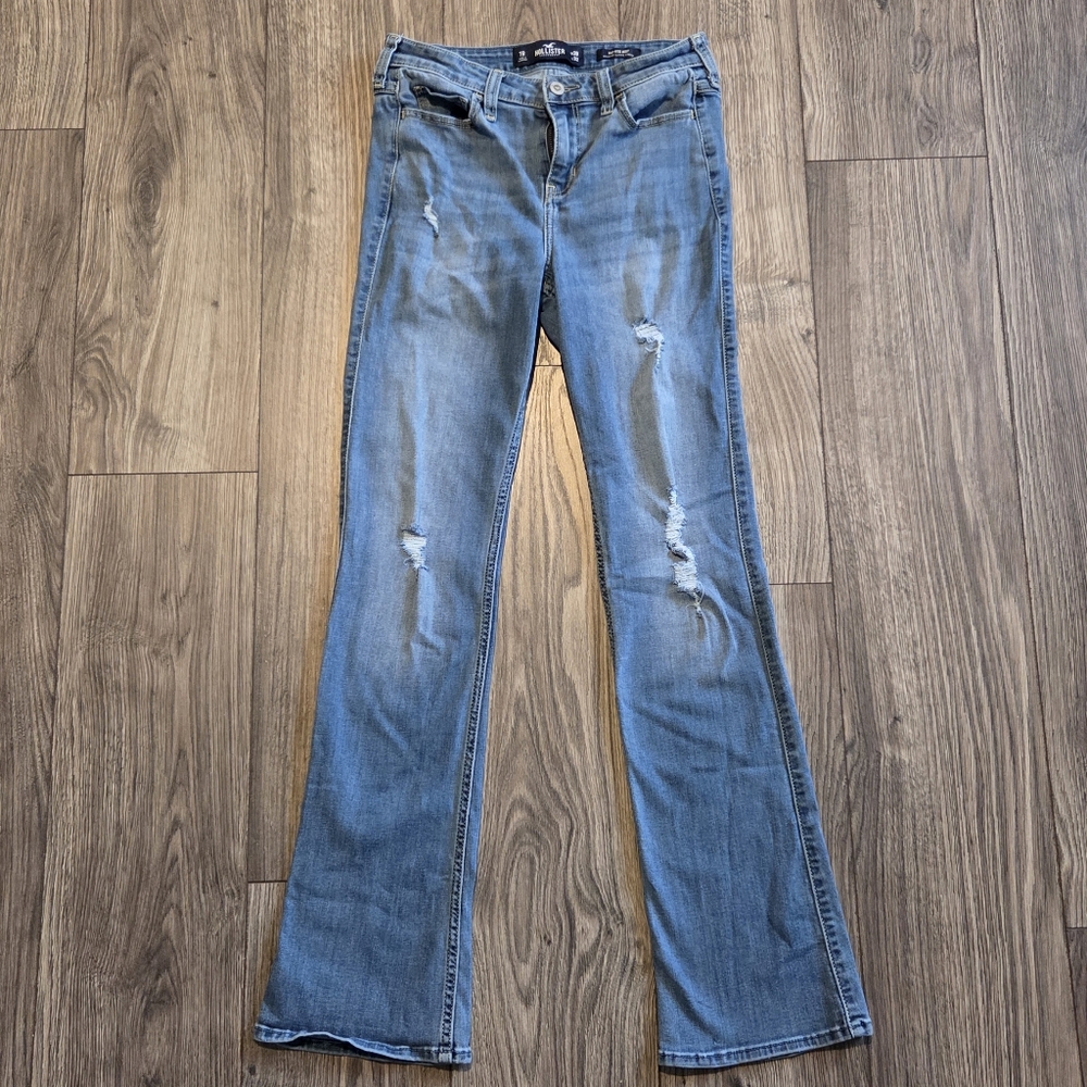 Distressed Hollister Mid-Rise Boot 7